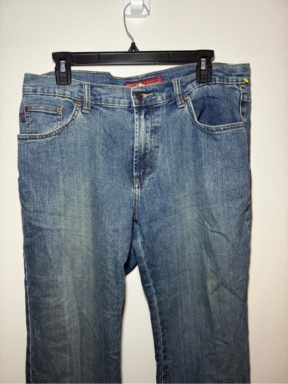 Vintage Z Cavaricci Bootcut Light Wash Blue Denim Jeans Size 14 - Picture 2 of 8
